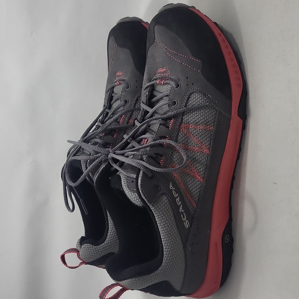 SCARPA Rapid Leather Gray Coral Shoes Women's 10 Men's 9